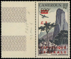 ** CAMEROUN - Poste Aérienne - 51a, Grande Surcharge, Bdf: 1 £ Sur 500f. - Autres & Non Classés
