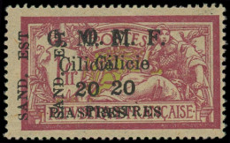 * CILICIE - Poste - 104d, Surcharge Double, Signé Pavoille: 20pi. S. 1f. Merson - Nuevos