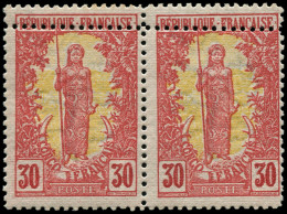 ** CONGO - Poste - 35, En Paire, Piquage Double - Unused Stamps