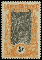 * CONGO - Poste - 41, Filigrane Renversé: 5f. Jaune-orange Et Noir - Nuovi