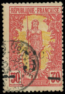 O CONGO - Poste - 46, Signé: 5c. Sur 30c. Brique Et Jaune - Used Stamps