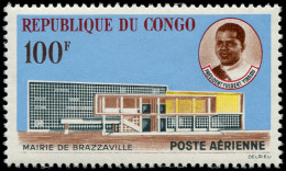 ** CONGO - Poste Aérienne - 11, Mairie De Brazzaville - Nuevos