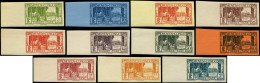 ** CONGO - Taxe - 23/33, Série Complète De 11 Non Dentelés, Bdf: Le Djoué - Unused Stamps