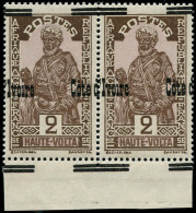 ** COTE D'IVOIRE - Poste - 88, Paire Surcharge à Cheval, Bdf - Unused Stamps