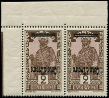 ** COTE D'IVOIRE - Poste - 88b, Paire Surcharge Renversée, Cdf - Unused Stamps