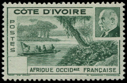 ** COTE D'IVOIRE - Poste - 169a, Valeur Omise: Pétain - Ungebraucht