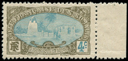 ** COTE DES SOMALIS - Poste - 69a, Dentelé 11, Bdf: 4c. Gris-olive Et Bleu (Maury) - Unused Stamps