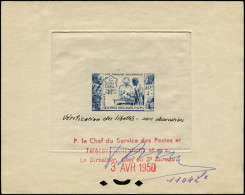 EPT COTE DES SOMALIS - Poste - 283, épreuve D'atelier, Bon à Tirer En Bleu (1104), Datée Et Signée 03/04/1950 - Nuevos