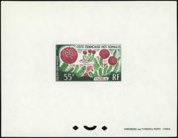 EPL COTE DES SOMALIS - Poste Aérienne - 47, épreuve De Luxe: Cactus, Stapélie - Unused Stamps