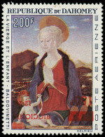 ** DAHOMEY - Poste Aérienne - 63a, Surcharge Renversée: La Vierge Et L'enfant - Unused Stamps