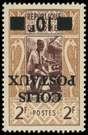 ** DAHOMEY - Colis Postaux - 2a, Surcharge Renversée (gomme Coloniale) - Unused Stamps
