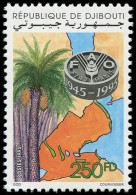 ** DJIBOUTI - Poste - 719F, FAO, Palmier (Michel 617) - Dschibuti (1977-...)