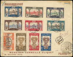 LET GABON - Poste - 33/48, Sur Lettre Recommandée Du 8/04/14: Congo Français-Gabon - Storia Postale