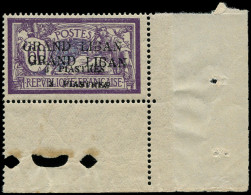 ** GRAND LIBAN - Poste - 11, Double Surcharge Avec Essai De Surcharge "3 Piastres", Cdf - Nuovi