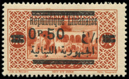 * GRAND LIBAN - Poste - 117c, 2ème "U" De République" Renversée - Unused Stamps