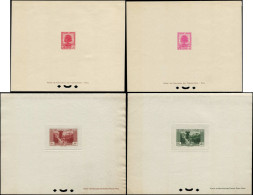 EPL GRAND LIBAN - Poste - 152/56A + A 65/74, 18 épreuves De Luxe, Complet Dont Non émis 156A (Maury) - Unused Stamps