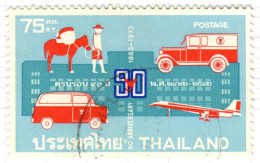 T+ Thailand 1973 Mi 686 Postverwaltung - Thaïlande