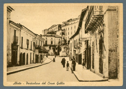 °°° Cartolina - Alvito Particolare Del Corso Gallio - Viaggiata °°° - Frosinone