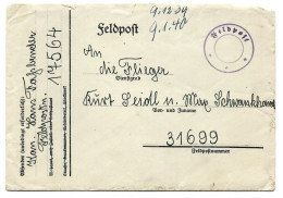 Feldpost Provisorischer Stempel 1940 - Feldpost World War II