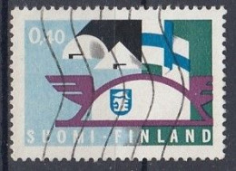 FINLAND 662,used,falc Hinged - Usati