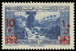 * GRAND LIBAN - Poste - 186a, Essai Surcharge Rouge - Ungebraucht