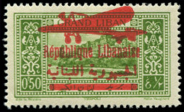 * GRAND LIBAN - Poste Aérienne - 29, 2ème "U" De République Renversé - Airmail