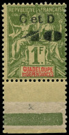 ** GUADELOUPE - Poste - 48Ab, Type N "C Et D", Bdf - Unused Stamps