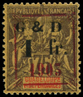 * GUADELOUPE - Poste - 53ea (t+b+o), Petit "G" - Unused Stamps