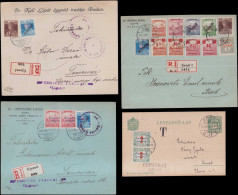 LET HONGRIE OCC.FRANCE - ARAD - Lots & Collections - Ensemble De 23 Lettres, Affranchissements Divers - Lettres & Documents