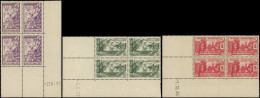 ** INDE FRANCAISE - Poste - 109/14, 6 Blocs De 4 Cd 1936, Complet: Exposition De 1937 - Sonstige & Ohne Zuordnung