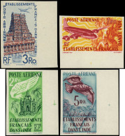 ** INDE FRANCAISE - Poste Aérienne - 17/20, Non Dentelés - Unused Stamps