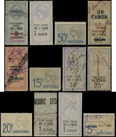 LOT INDE FRANCAISE - Lots & Collections - Petite Collection De 46 Fiscaux Différents - Sonstige & Ohne Zuordnung