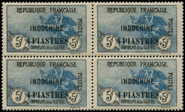 ** INDOCHINE - Poste - 95, Bloc De 4, 2 Exemplaires *: Orphelins - Unused Stamps