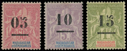 * MADAGASCAR - Poste - 48/50, Complet 3 Valeurs - Unused Stamps