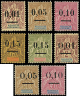 * MADAGASCAR - Poste - 51/58, Complet 8 Valeurs: Petits Et Gros Zéros - Unused Stamps
