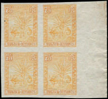 (*) MADAGASCAR - Poste - 74, Bloc De 4 Non Dentelé, Bdf: Zébu - Unused Stamps