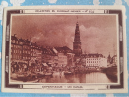 IMAGE MENIER N° 505 DANEMARK COPENHAGUE UN CANAL - Menier