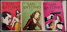 San Antonio: Lot De 3 Tomes Tous Différents - Collection Bouquins (Tome 1+2+5) - San Antonio