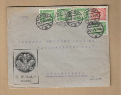 Los Vom 19.05 -   Briefumschlag Aus Mainz Nach Straßburg 1924 - Cartas & Documentos