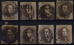 1858 - Nr 10A - Dix Cents (°) - 1858-1862 Medaillen (9/12)