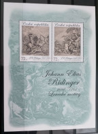 Czech Republic 2024, Kunst - Jagdmotiv, MNH - Unused Stamps