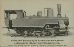 Hongrie - Tenderlokomotive Der Königlichen Ungarischen Staatsbahnen Serie 476 - Budapest, 1896 - Trains