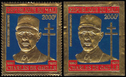 ** MALI - Poste Aérienne - 114, Dentelé + Non Dentelé: De Gaulle - Mali (1959-...)