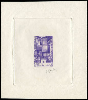 EPA MAROC - Poste - 253, épreuve D'artiste En Violet, Signée Gandon: Kasbah De L'Atlas - Unused Stamps
