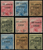 ** MONACO - Poste - 34/42, Mariage De La Princesse Charlotte - Unused Stamps