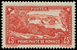 * MONACO - Poste - 123a, Rouge-brique - Unused Stamps