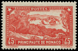 * MONACO - Poste - 123a, Rouge-brique - Neufs