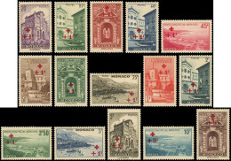 ** MONACO - Poste - 200/14, Complet 15 Valeurs: Croix Rouge - Unused Stamps