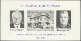 ** MONACO - Blocs Feuillets - 39a, Non Dentelé: 50ème OETP - Autres & Non Classés