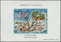 ** MONACO - Blocs Feuillets - 67a, Non Dentelé: Parc Floral 94 - Blocks & Sheetlets